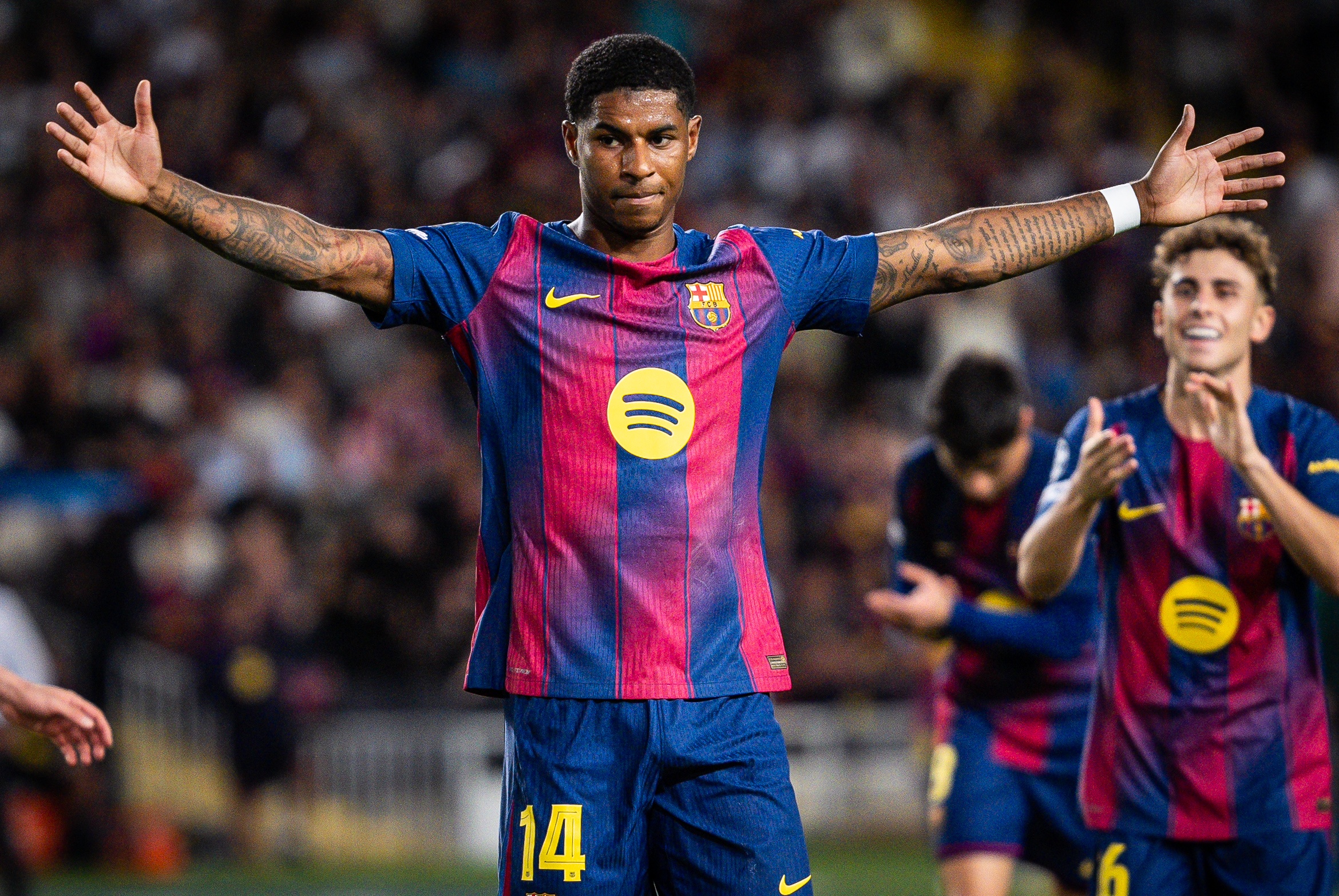 开云体育入口-3000万欧太高！记者：巴萨本月将和曼联会面，探讨买断拉什福德