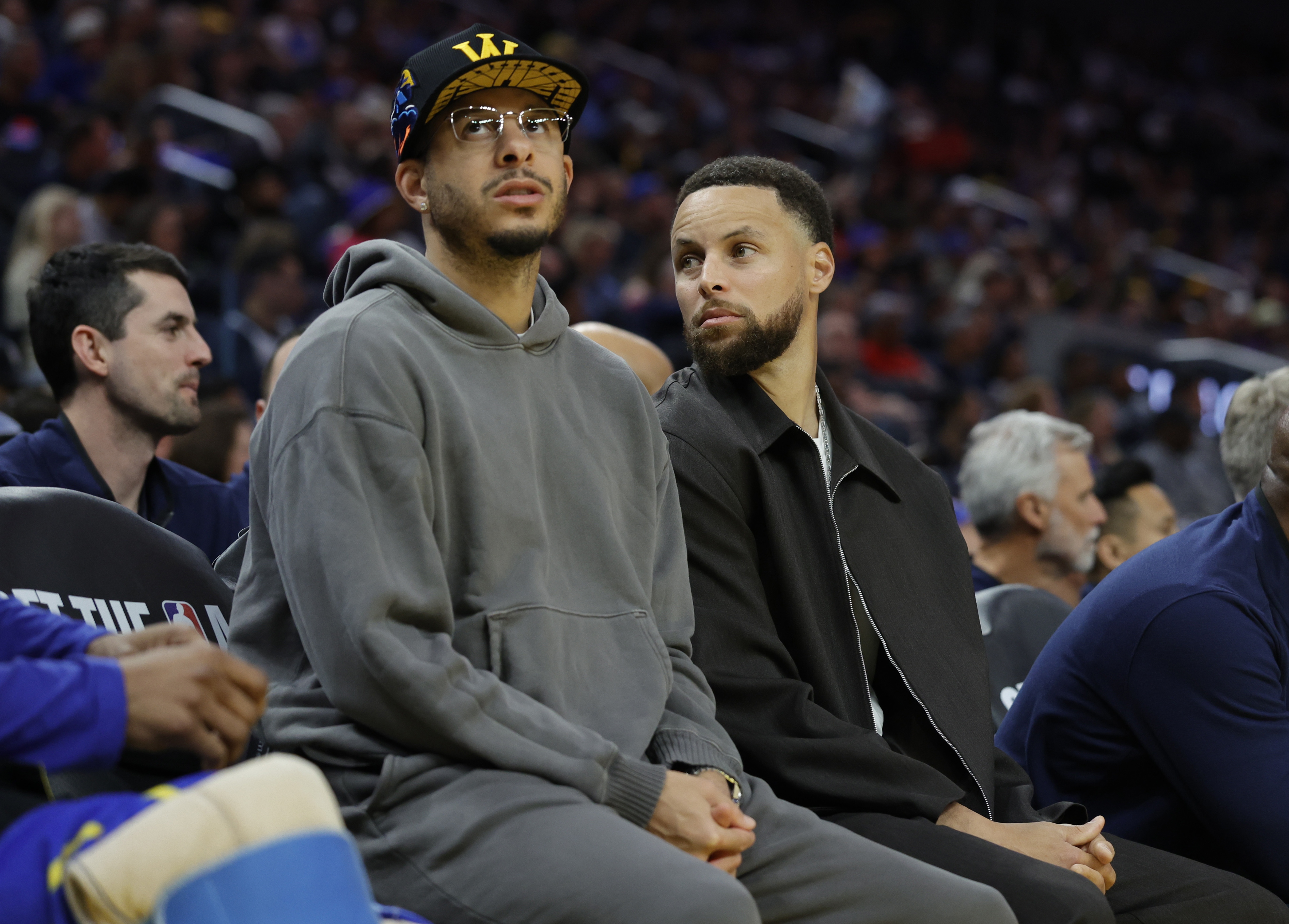 开云体育官网-库里：很遗憾因伤病没能和赛斯在场上多打球 很快能看到我们同台